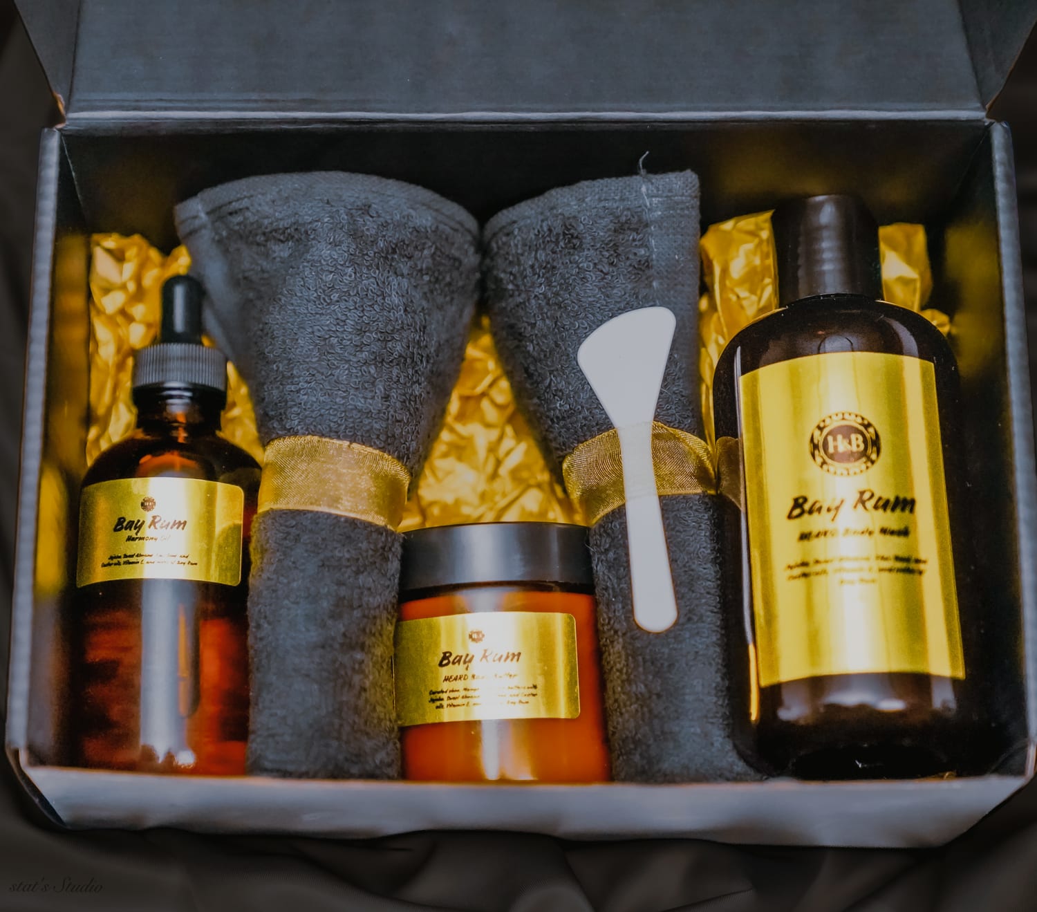 HEARD Bay Rum gift box set by Hubs & Babydoll
